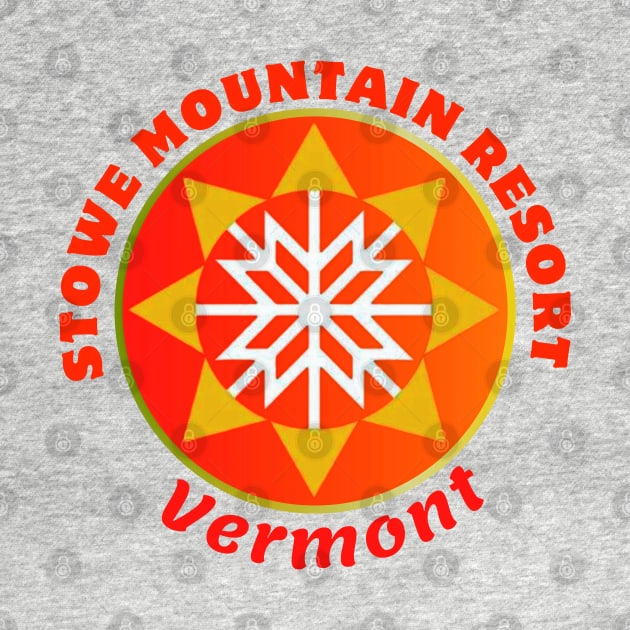 Stowe Mountain Resort, Vermont USA.  Gift Ideas For The Ski Enthusiast. by Papilio Art